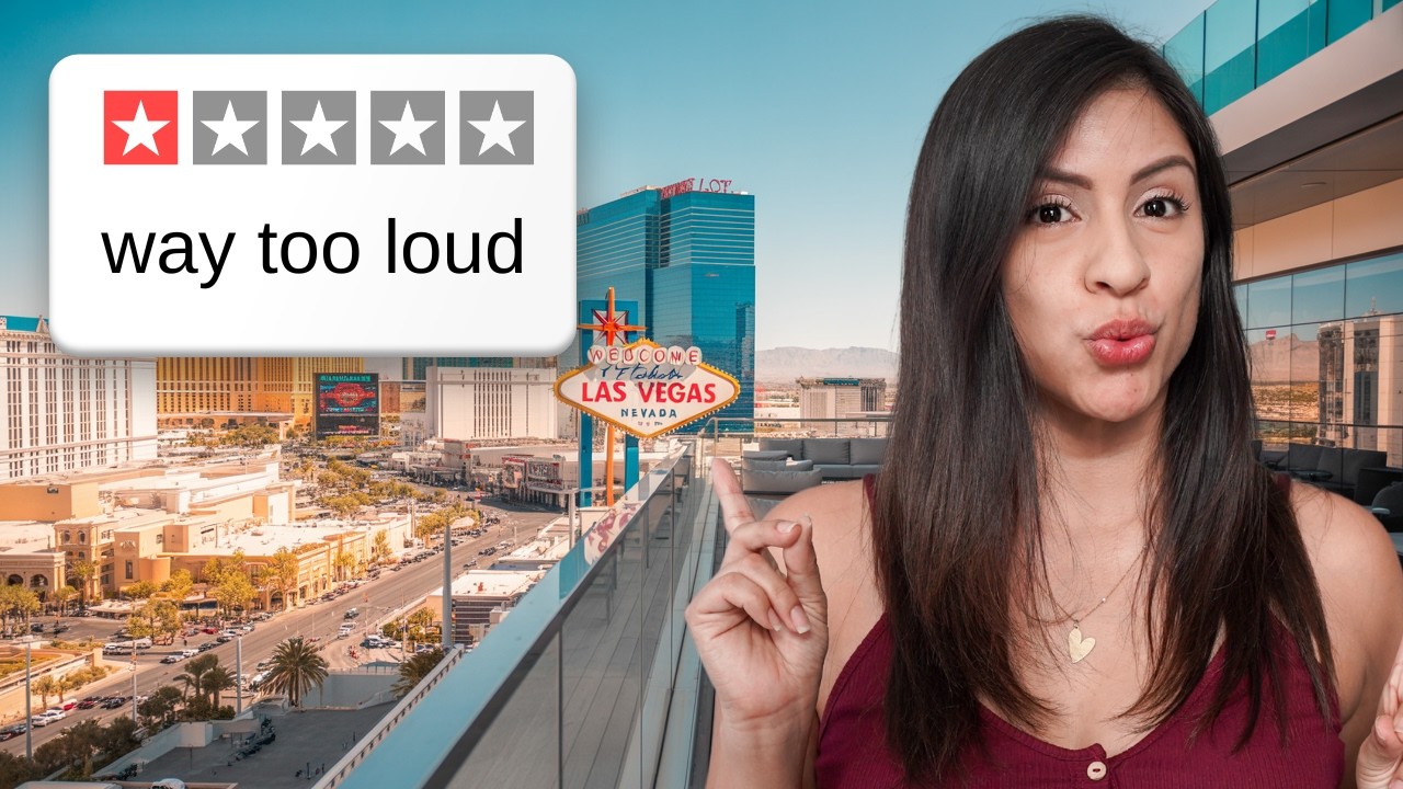 YouTube post by @NormaGeli for Venmo. Caption reads: Ranking the WORST to BEST Rooftops in LAS VEGAS.