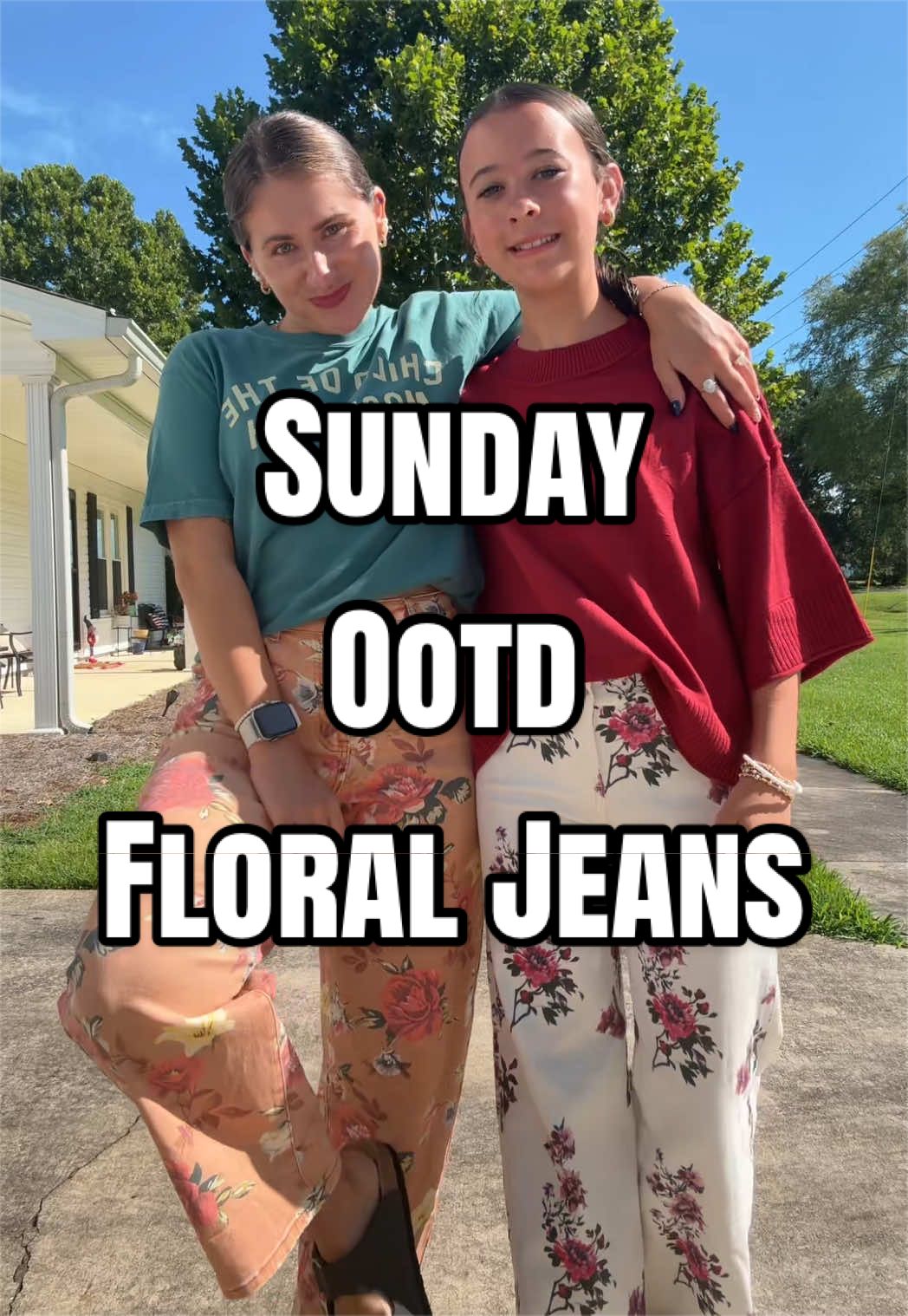 TikTok post by @tpickleleeyo for Fitory. Caption reads: [...] #casualoutfits #barreljeans #sundayootd....
