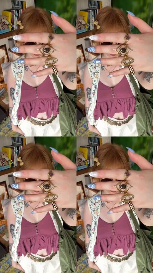 Instagram post by @lauren.samanthaa for Ethnasia Jewelry. Caption reads: The final touches will always be @ethnasia_jewelry....