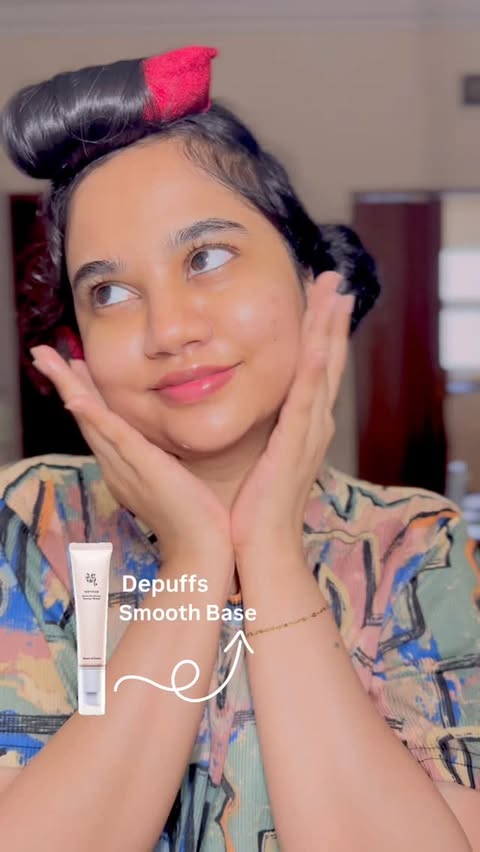Instagram post by @meetanusha for Dr. Dennis Gross Skincare. Caption reads: Good makeup starts with skin prep ✨ @drdennisgross....