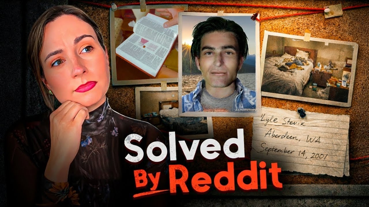 YouTube post by @heartstartspounding for Ka'Chava. Caption reads: How Reddit Solved a Cold Case Police Called....