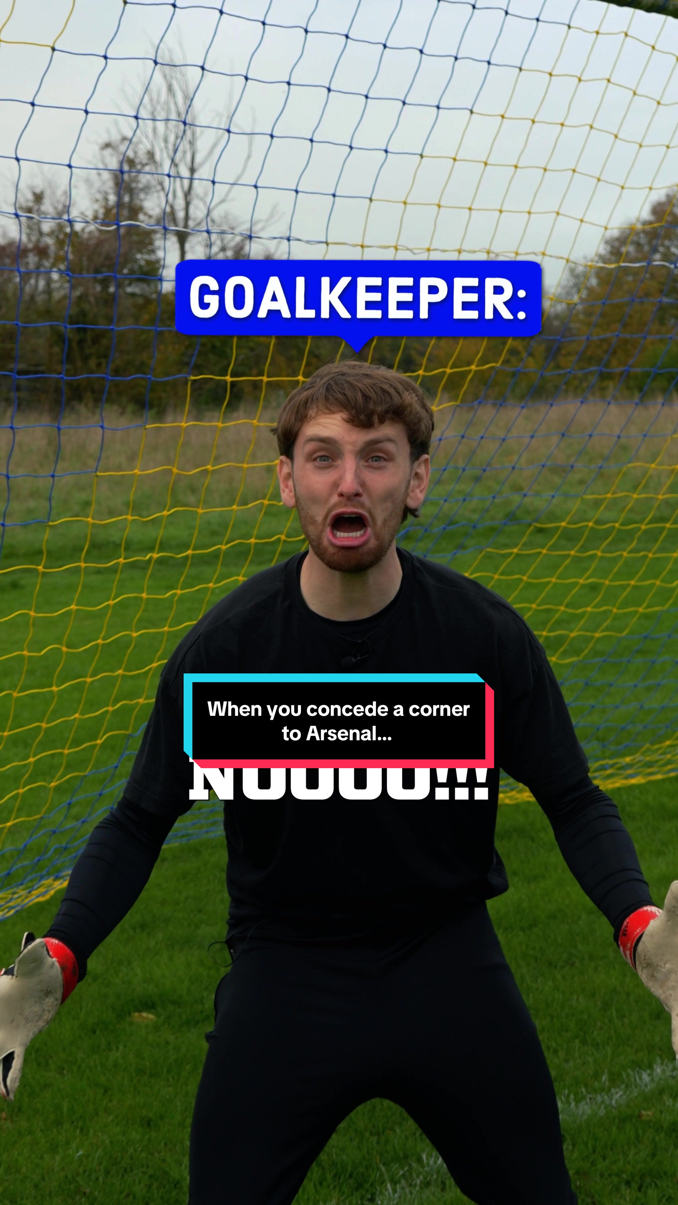 TikTok post by @augeyboyz for Premier League. Caption reads: AD | Arsenal corners be like… @Premier League ....