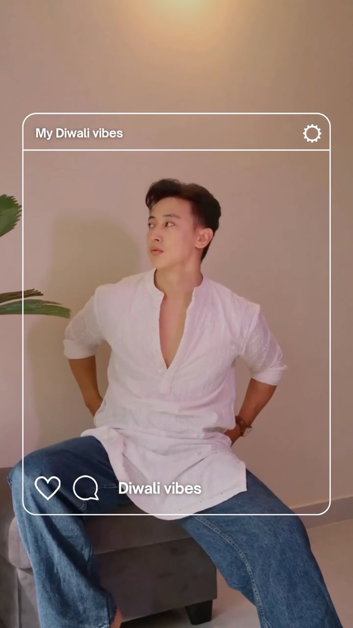 Instagram post by @songashim_rungsung for Isopure. Caption reads: My kind of Diwali party?

You, me & my....