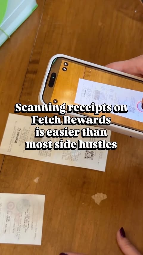 Instagram post by @amber.coupons for Fetch. Caption reads: [...] easy. Start scanning your receipts into....