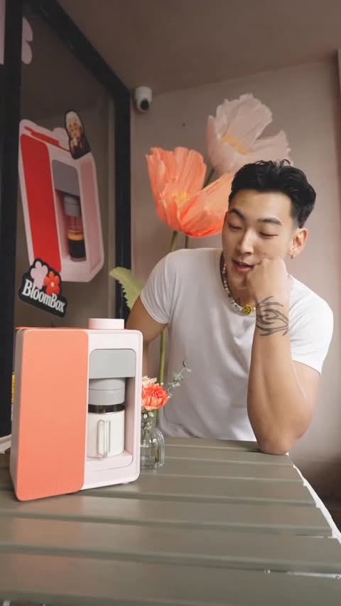 Instagram post by @justinparkofficial for Ciarra Appliances. Caption reads: Thank you to @ciarraappliances for inviting me to....