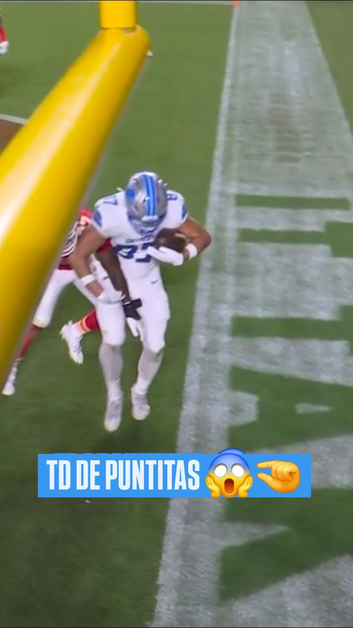 Instagram post by @mundonfl for Telemundo. Caption reads: SAM LAPORTA CON UN TD INCREÍBLE 😱🤏

El TE baja....