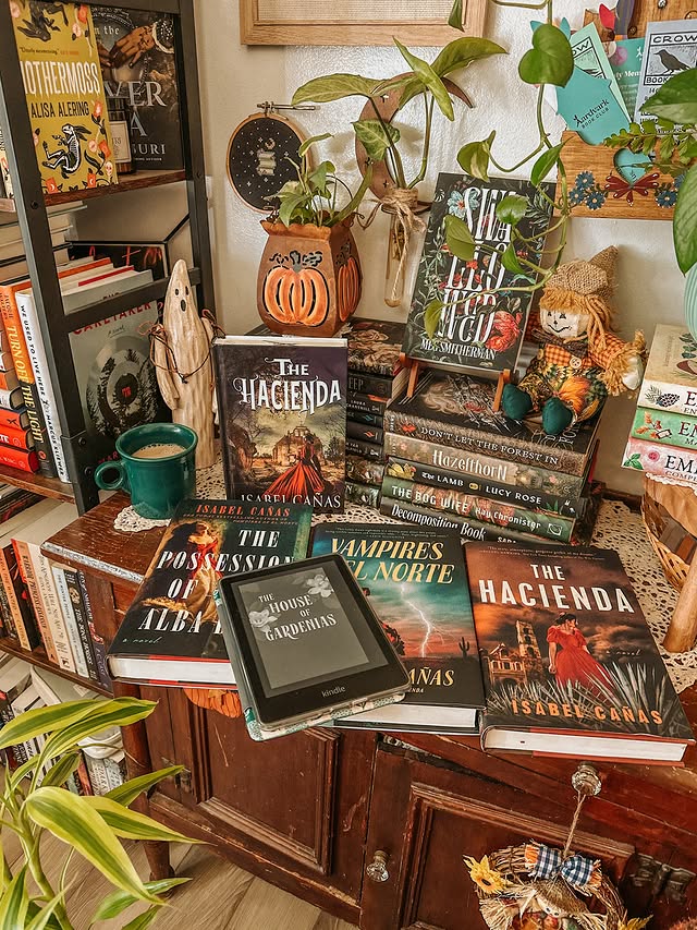 Instagram post by @britt.sbooknook for Dutton Books. Caption reads: [...] wrong with Isabel’s books! Thank you....