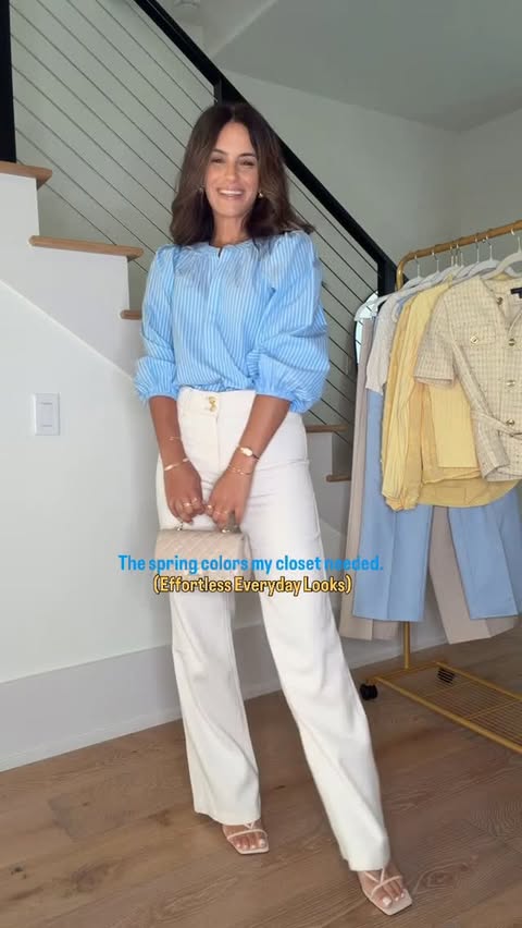 Instagram post by @styled.by.josepha for Ann Taylor. Caption reads: [...] 0 in pants. . . . #StyledByJosepha....
