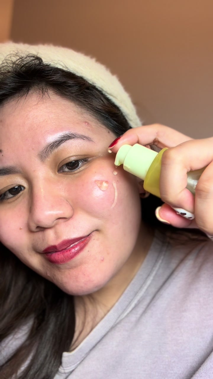 TikTok post by @cessavila_ for Goodal USA. Caption reads: [...] zero-sting, and perfect under makeup.....