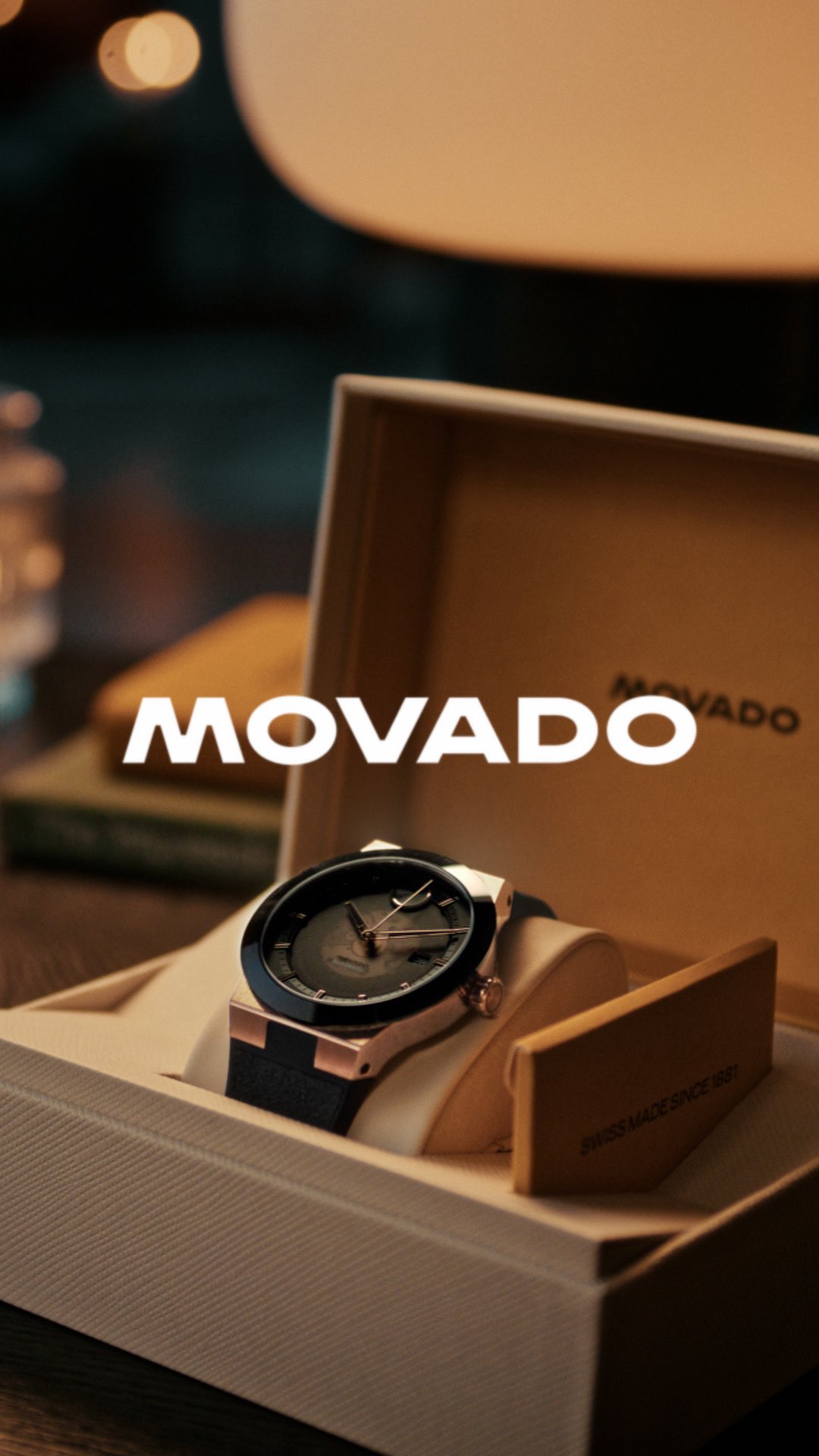 Instagram post by @sidmalhotra for Movado. Caption reads: Celebrate the #ArtofGifting with....