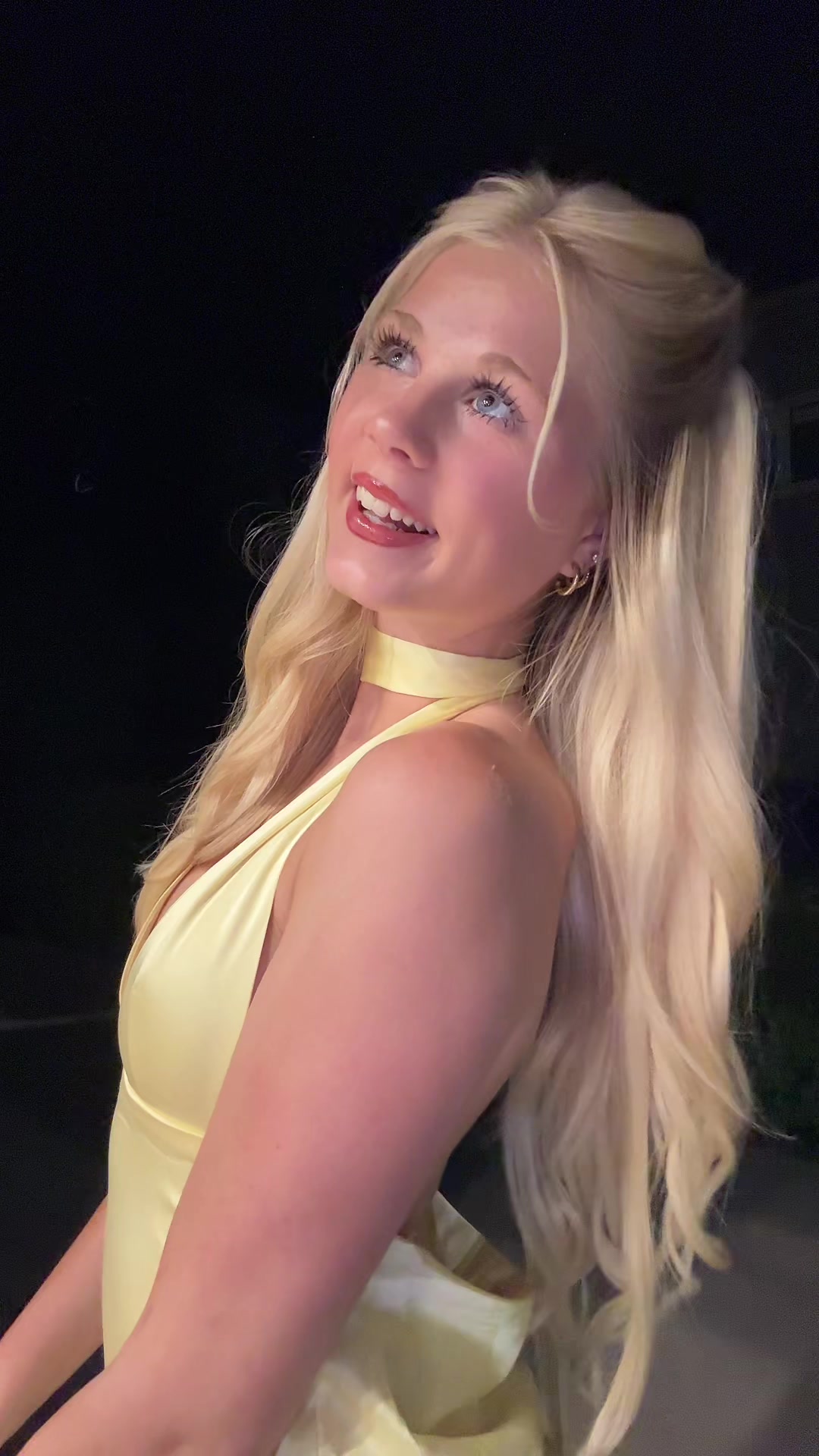 TikTok post by @georgiastapletonn for PEPPERMAYO. Caption reads: @PEPPERMAYO #fyp #peppermayo #dress [...].