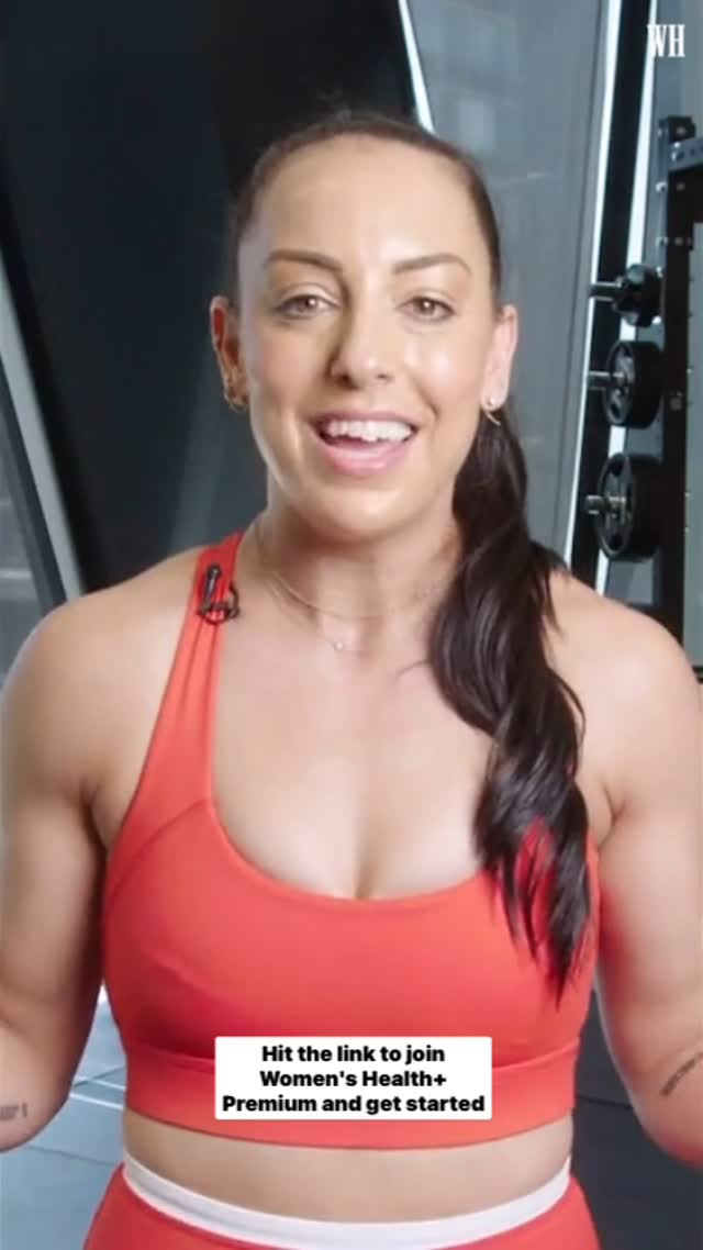 Instagram post by @kasenfitness for Women's Health. Caption reads: Ready to rev up your workout routine in 20 minutes....