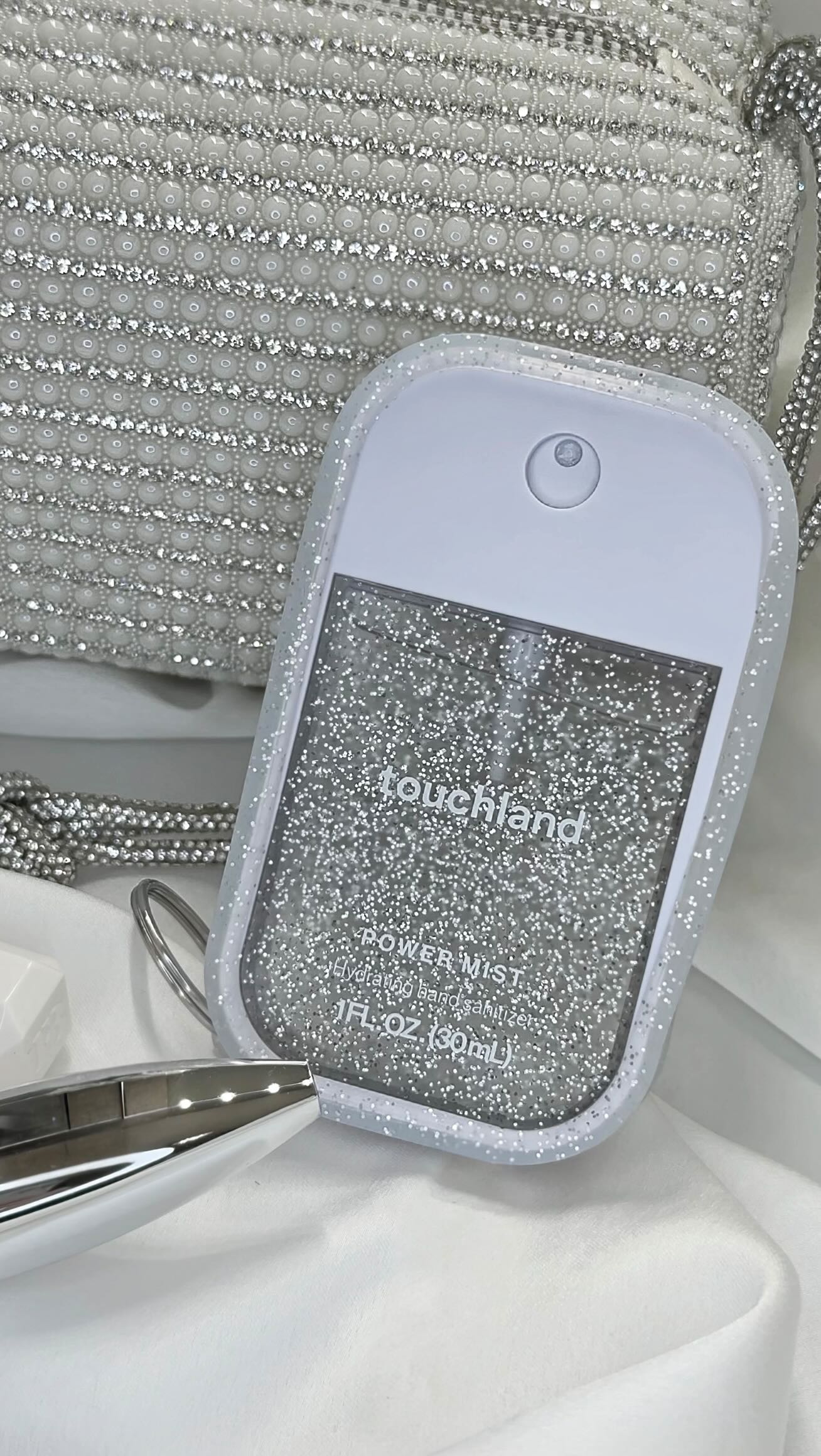 Instagram post by @missylynn for Touchland. Caption reads: I wasn’t prepared for how GOOD this smells…....