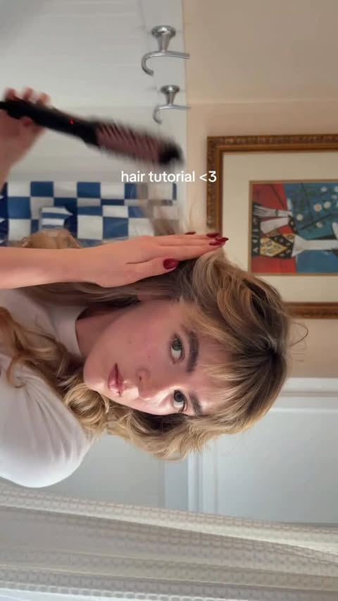 Instagram post by @vannavvanna for Davines. Caption reads: An updated hair tutorial <3 using @davinesofficial....