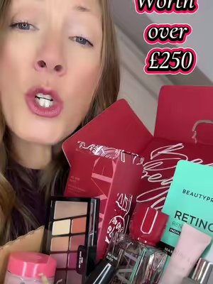 TikTok post by @tasha.m.1980 for OK! Beauty Box. Caption reads: @OK! Beauty Box #beauty #gatineau #skincare [...].
