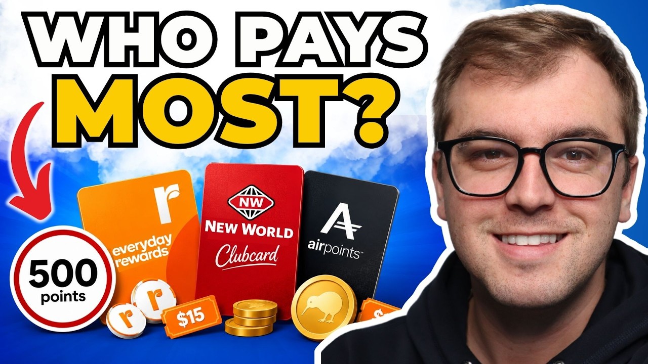 YouTube post by @BrentColeman for moomoo. Caption reads: I Compared Every Rewards Program In New Zealand:....