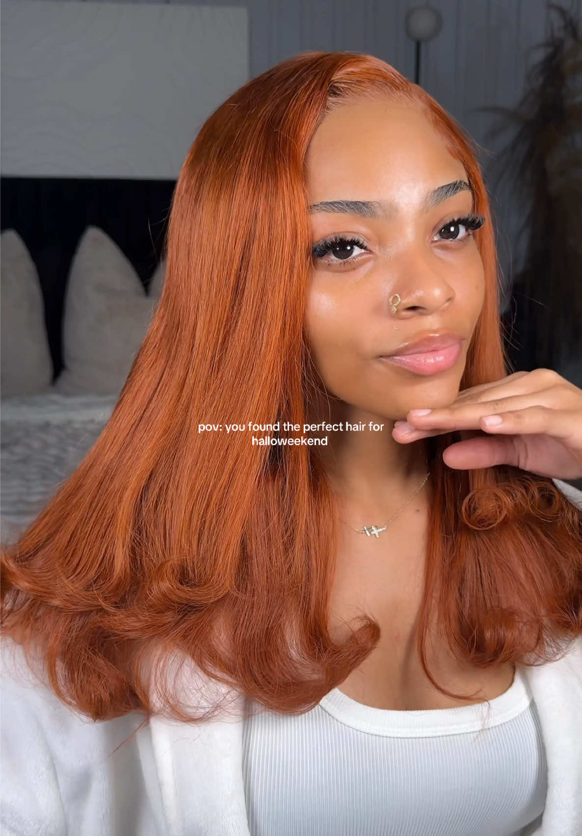 TikTok post by @niyahmariiie for WestKissHair. Caption reads: @WestKiss Hair Store @Westkiss Hair ❤️ love i’m....