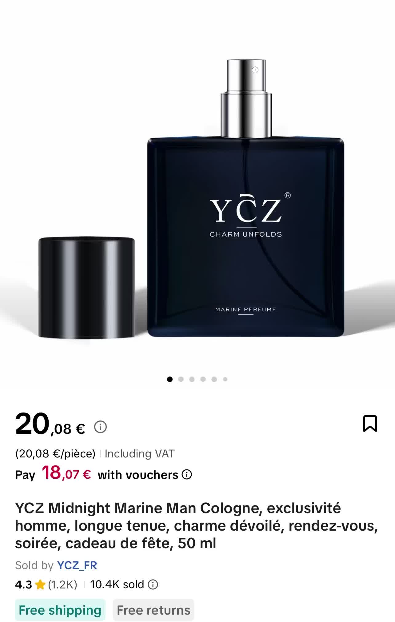 TikTok post by @asenat_034 for YCZ Beauty. Caption reads: @YCZ Beauty @Ycz-Vilabeauty #tiktokshop [...].