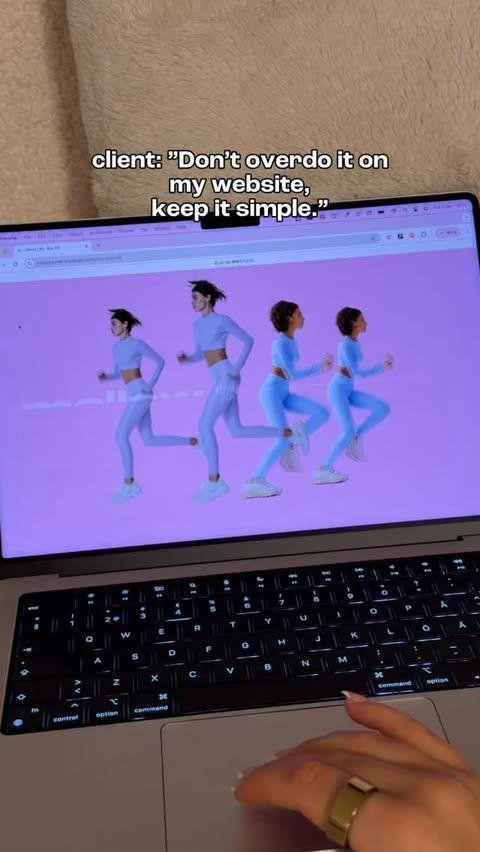 Instagram post by @online.by.annie for Wix Studio. Caption reads: [...] AND it’s even responsive 😍

Built on....