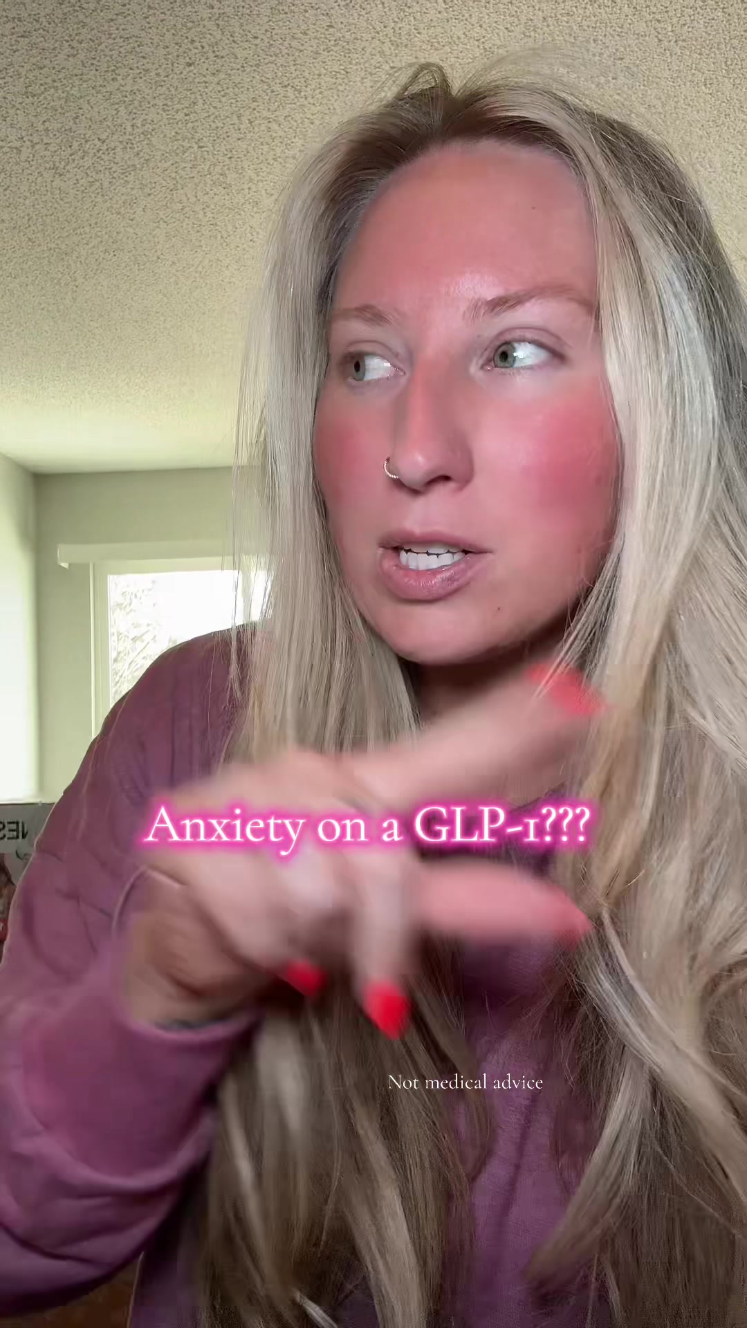 TikTok post by @holisticglpgirly for Nutricost. Caption reads: [...] the mood boost you were looking for....