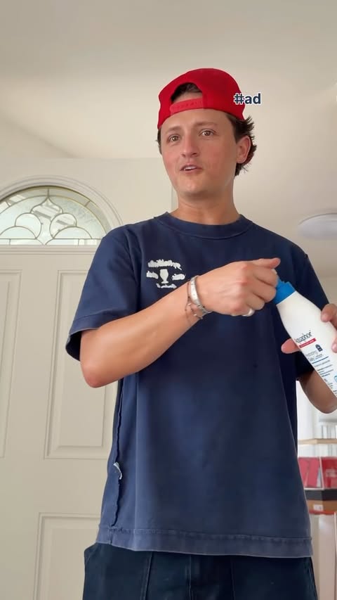 Instagram post by @fibula for Aquaphor US. Caption reads: #ad We’re all doing really well thanks to....