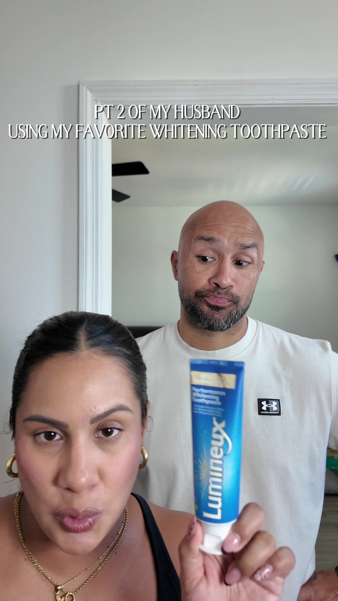 TikTok post by @ortizfamily275 for Lumineux. Caption reads: [...] to keep this up! Run to Walmart to get....