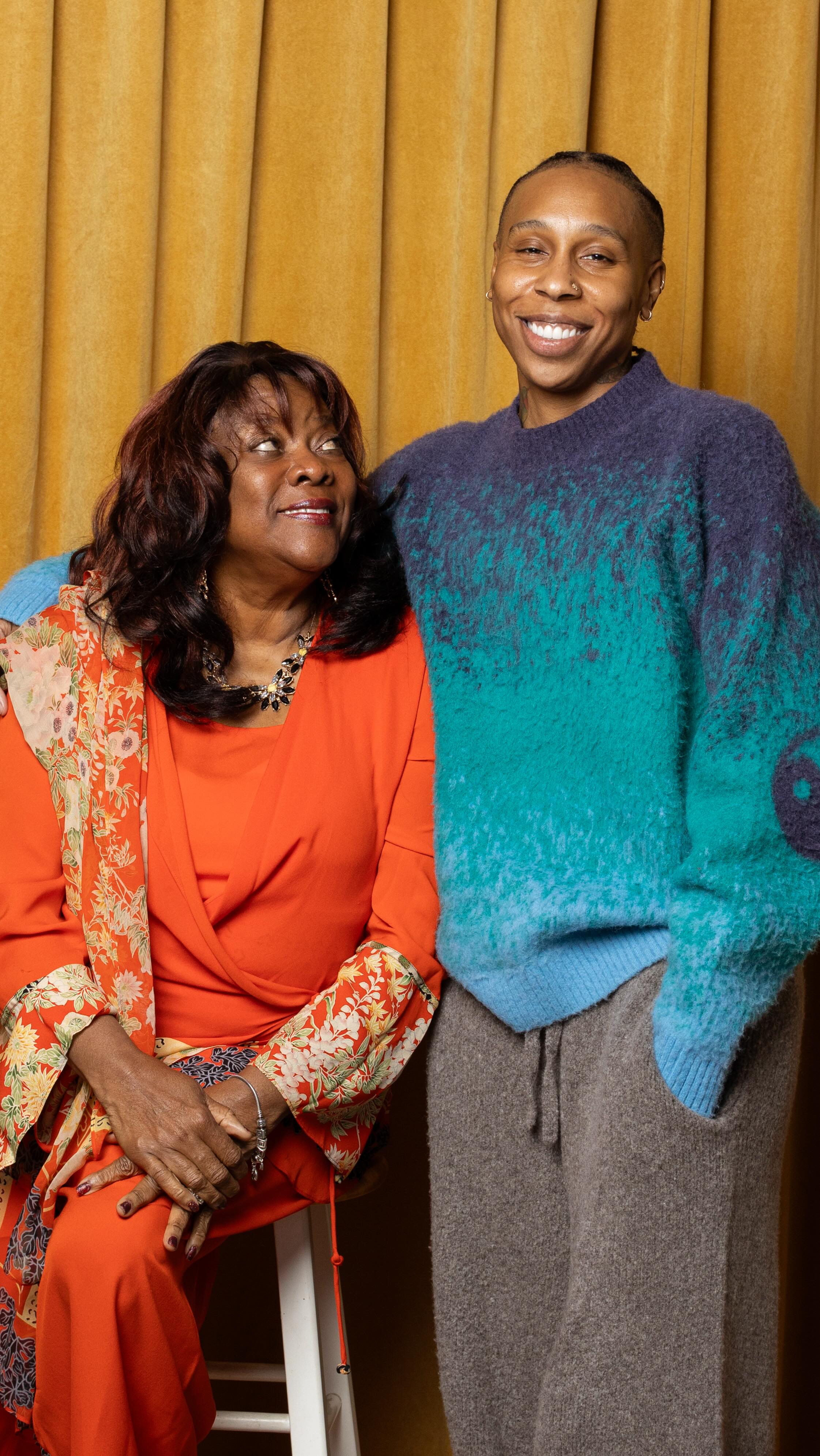 Instagram post by @lenawaithe for Lemonada Media. Caption reads: Legacy Talk featuring Loretta Devine is NOW LIVE!....