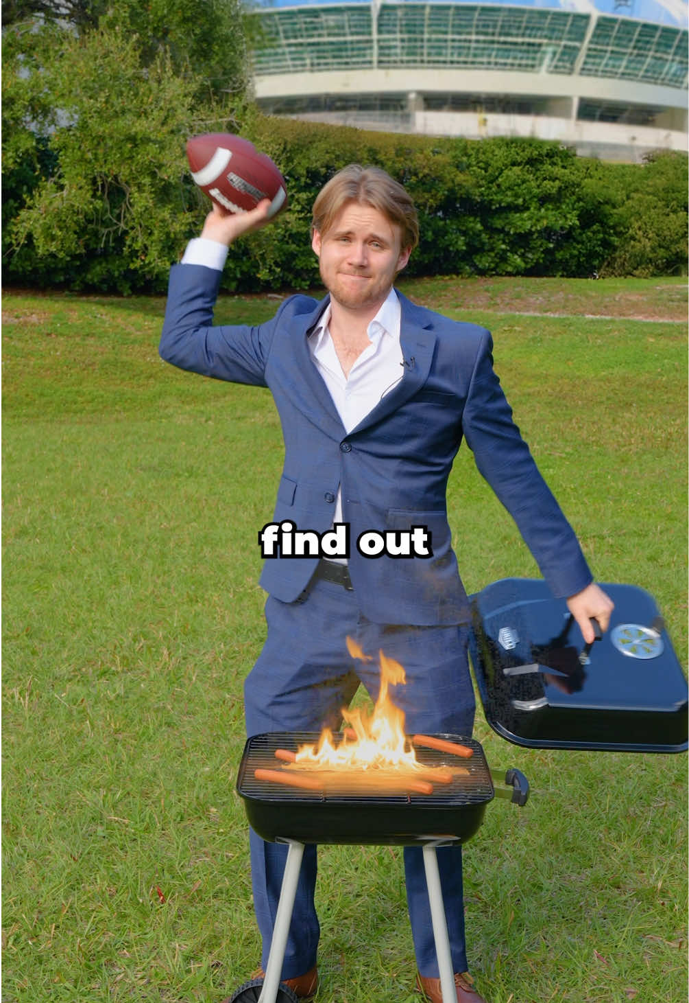 TikTok post by @dancookedit for Pork Rinds. Caption reads: Which Tailgate food is the best?Celebrate Pork....