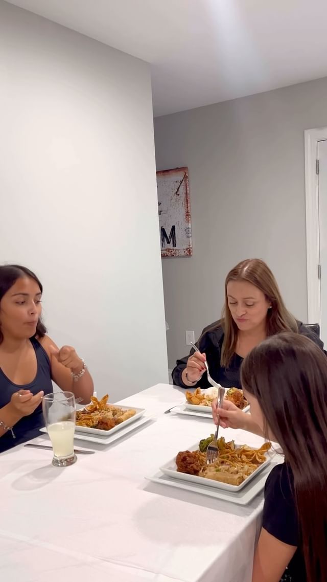 Instagram post by @daynagirlworld1 for People Magazine. Caption reads: AD
General Tso’s – where tradition meets bold....