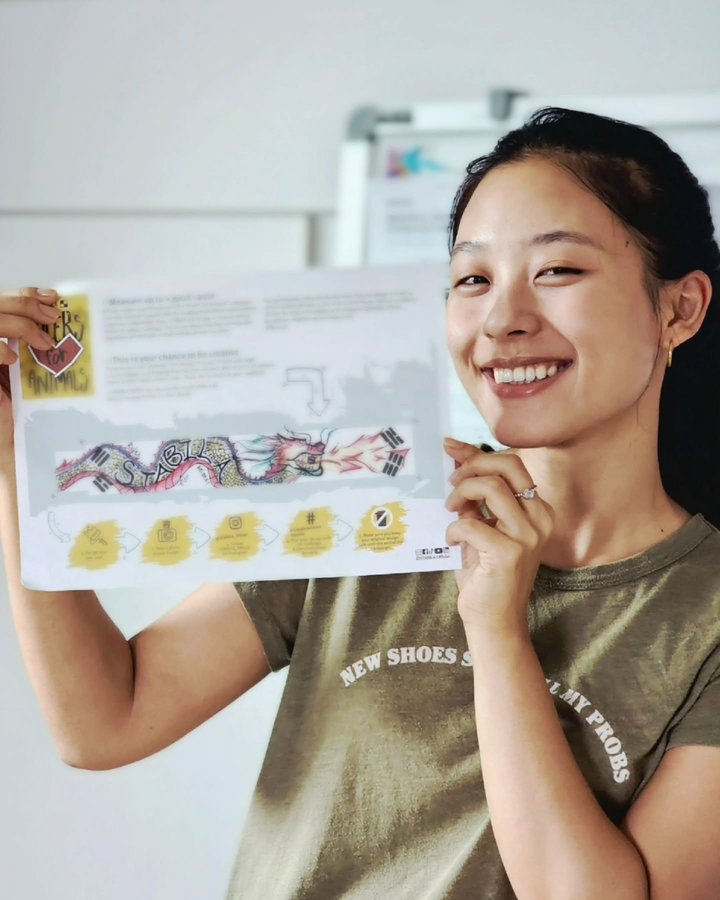 Instagram post by @jj_girl_ for STABILA. Caption reads: [...] another exciting content with....