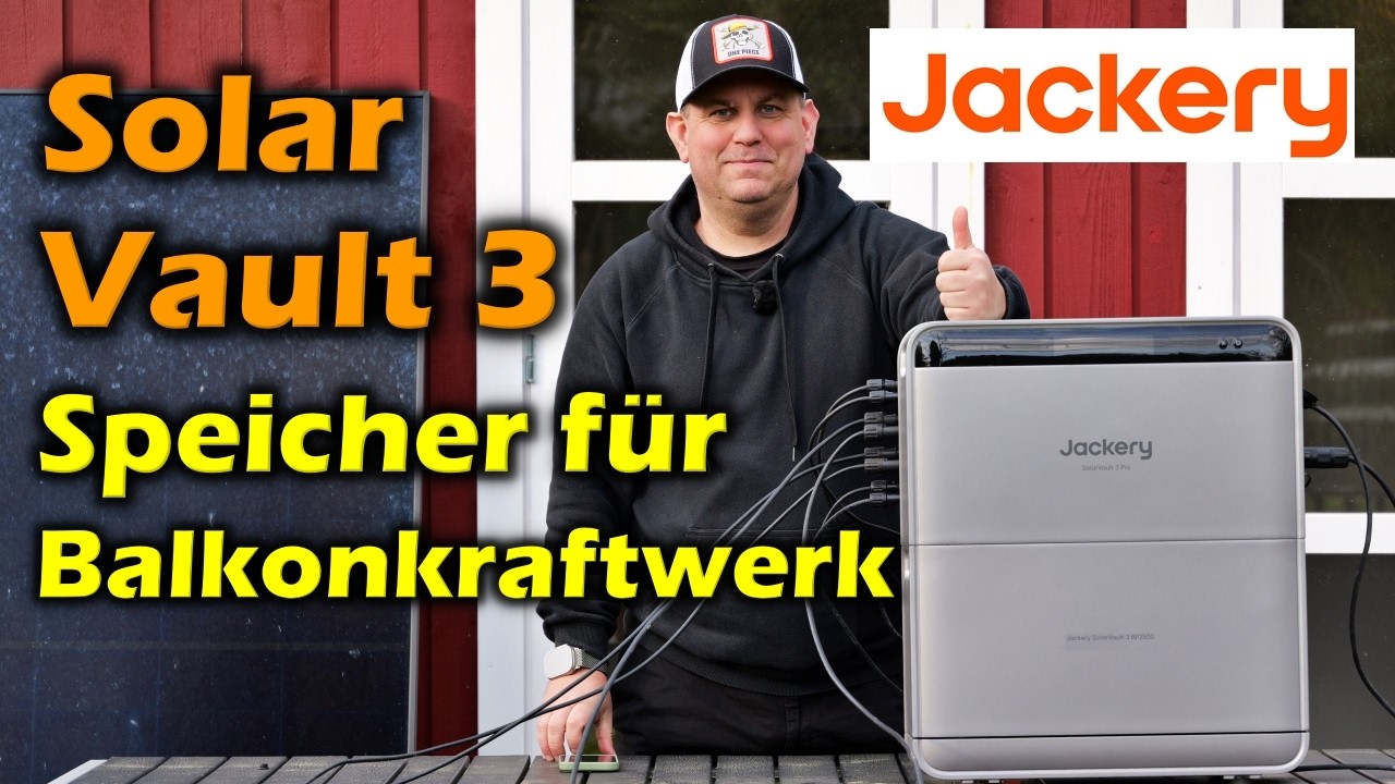 YouTube post by @marctestet for Jackery. Caption reads: Jackery is launching a new series of storage [...].