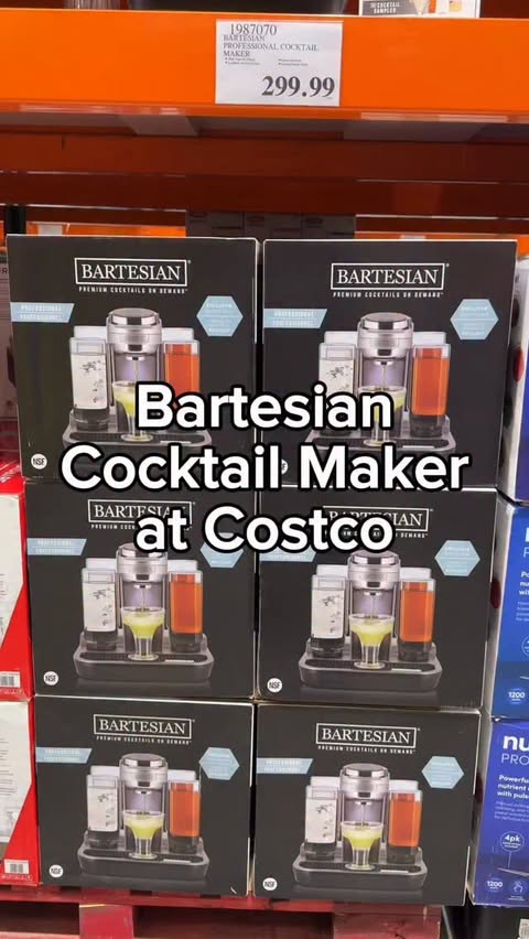 Instagram post by @costcohype for Bartesian. Caption reads: [...] is the Costco find of the season, the....