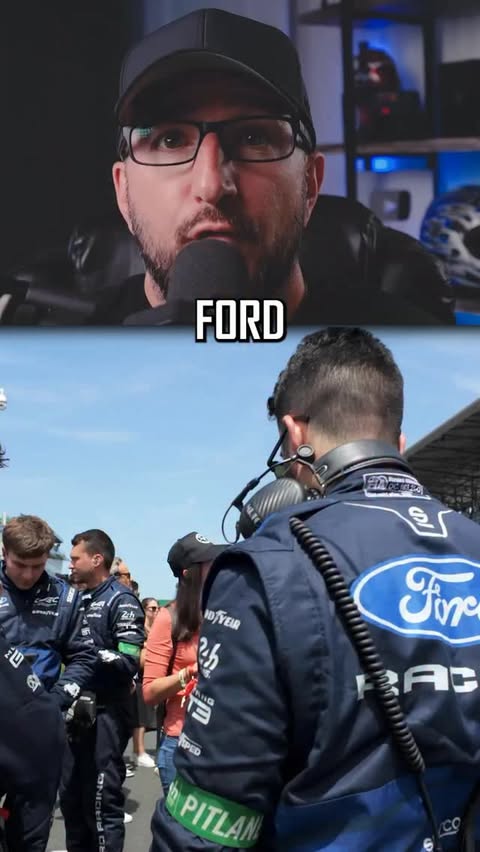 Instagram post by @realbrianmello for Ford. Caption reads: Ford Flew Me To The 24hr of Le Mans! - Part 1 |....