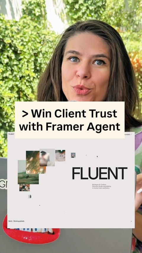 Instagram post by @uxgoodies for Framer. Caption reads: [...] becoming fragmented. Here’s how I use....