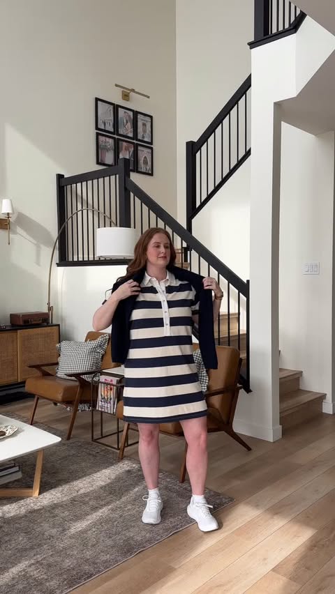 Instagram post by @gingerdeb.house for Gentle Fawn. Caption reads: [...] 🤍 Wearing pieces from the latest....