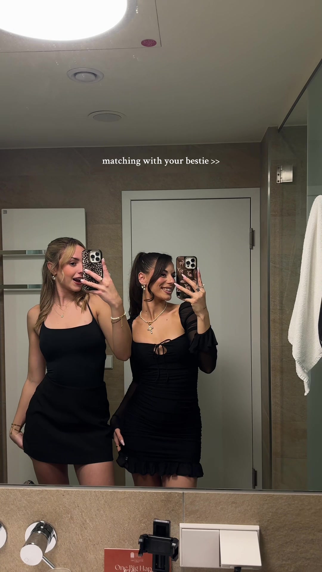 TikTok post by @selinaliberatore for BURGA. Caption reads: [...] | save 15% with the link in my bio @BURGA 🖤....