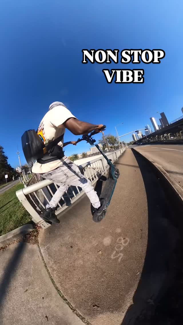 Instagram post by @scooter_kel for Gotrax. Caption reads: Wheelie beast —>> @ridegotrax #electricscooter....