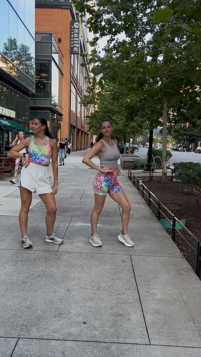 Instagram post by @hannahmae_runs for Senita Athletics. Caption reads: Any route is a runway if you want it to be....