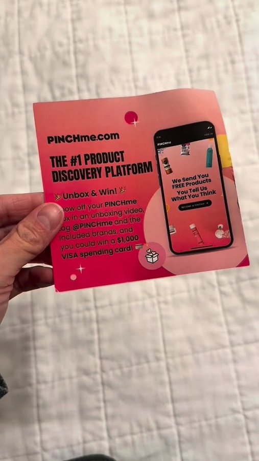 Instagram post by @dunnfamilyfun for PINCHme. Caption reads: Free products? Say less.
You can try these for....