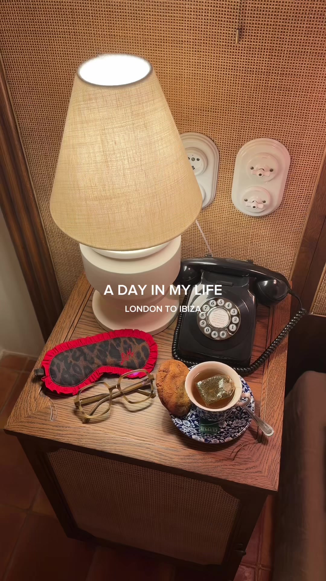 TikTok post by @lanawilman for Soho House. Caption reads: [...] London to Ibiza with @Vuori Clothing @Soho....