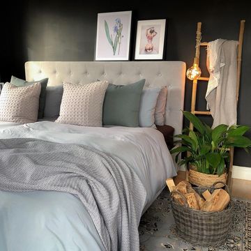 Instagram post by @thehousebythetreeviews for Arista Living. Caption reads: Oh hello sexy bed 😍 I’ll be joining you later....