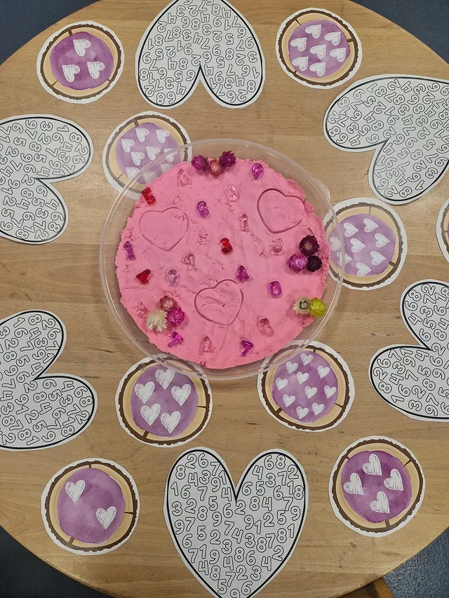 Instagram post by @continuousprovision_with_katie for Rainbow Eco Play. Caption reads: [...] fab sensory setup from the lovely....
