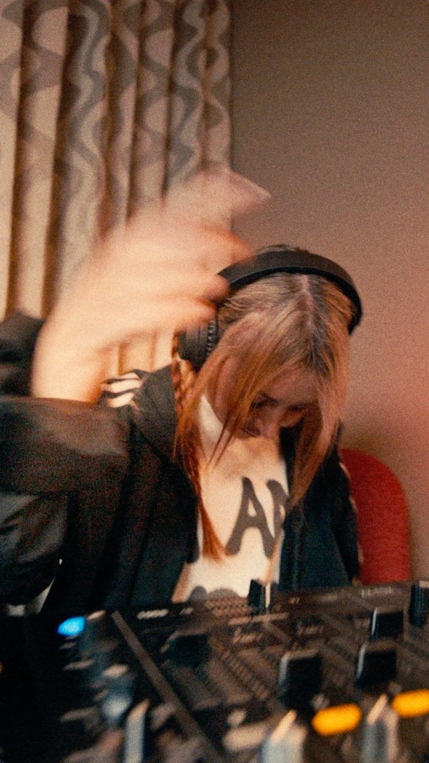 Instagram post by @alisonwonderland for White Claw. Caption reads: Taking risks + having fun = an unforgettable night....