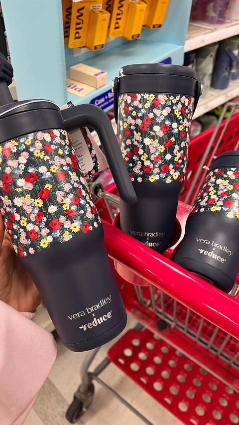 Instagram post by @target_junkie for Vera Bradley. Caption reads: [...] you seen this new collection yet? The Vera....
