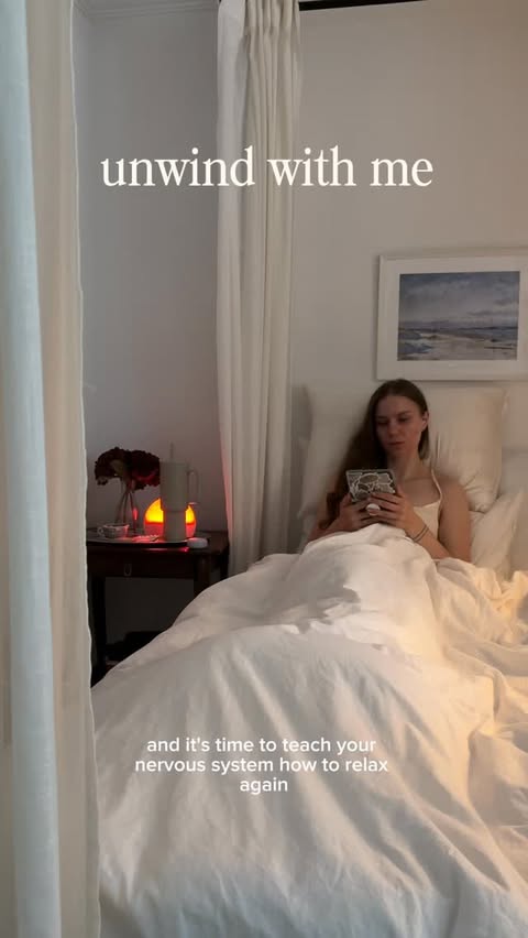 Instagram post by @sarabholt for Soundcore. Caption reads: [...] up your wind down routine with the soundcore....