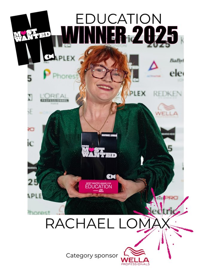 Instagram post by @copperqueeneducation for Creative HEAD Magazine. Caption reads: 🎓💇‍♂️ The Most Wanted EDUCATION award, sponsored....