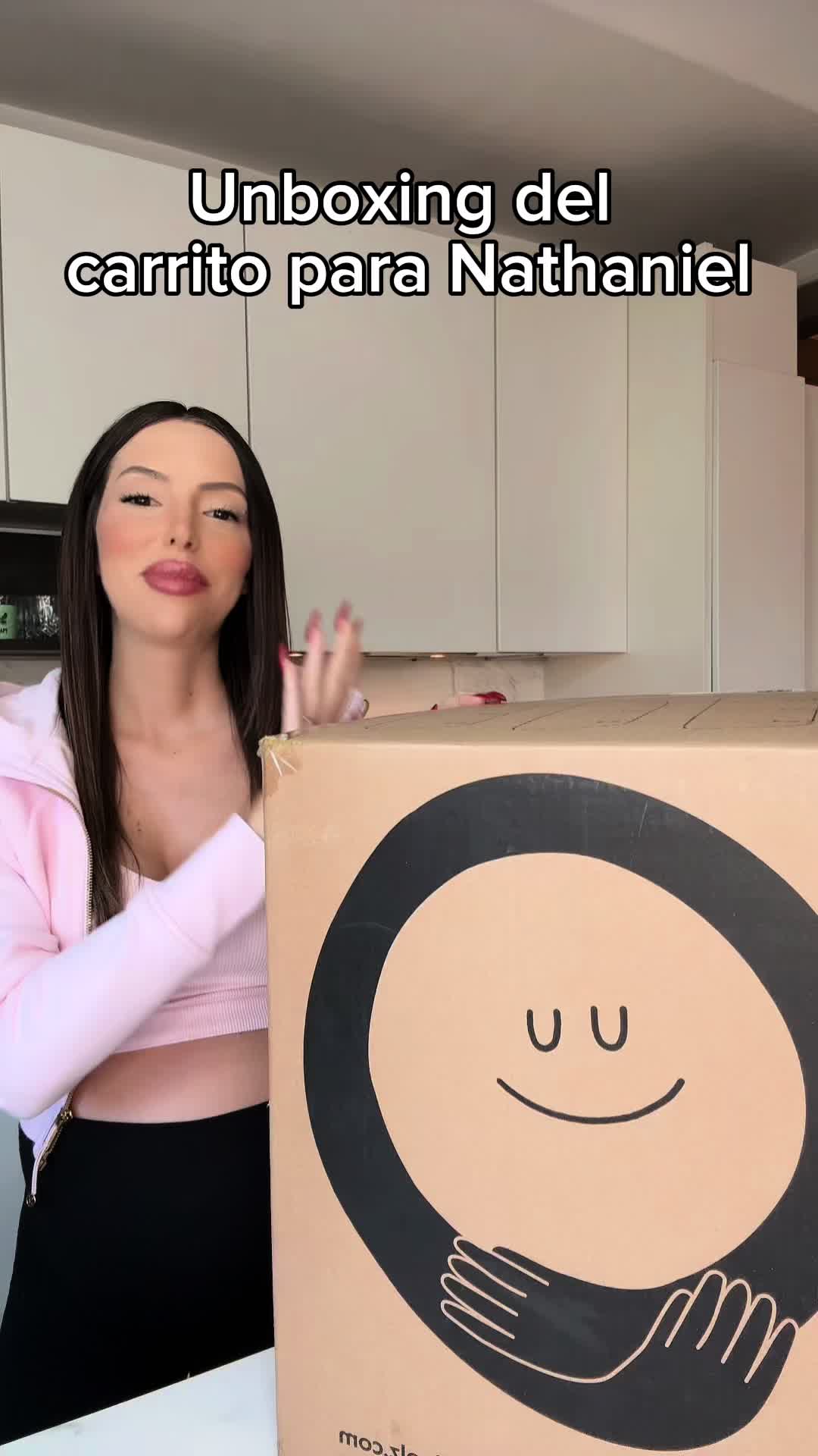 TikTok post by @milena__94 for Joolz. Caption reads: Os enseño nuestro carrito 🥹 @Joolz  #myjoolz....