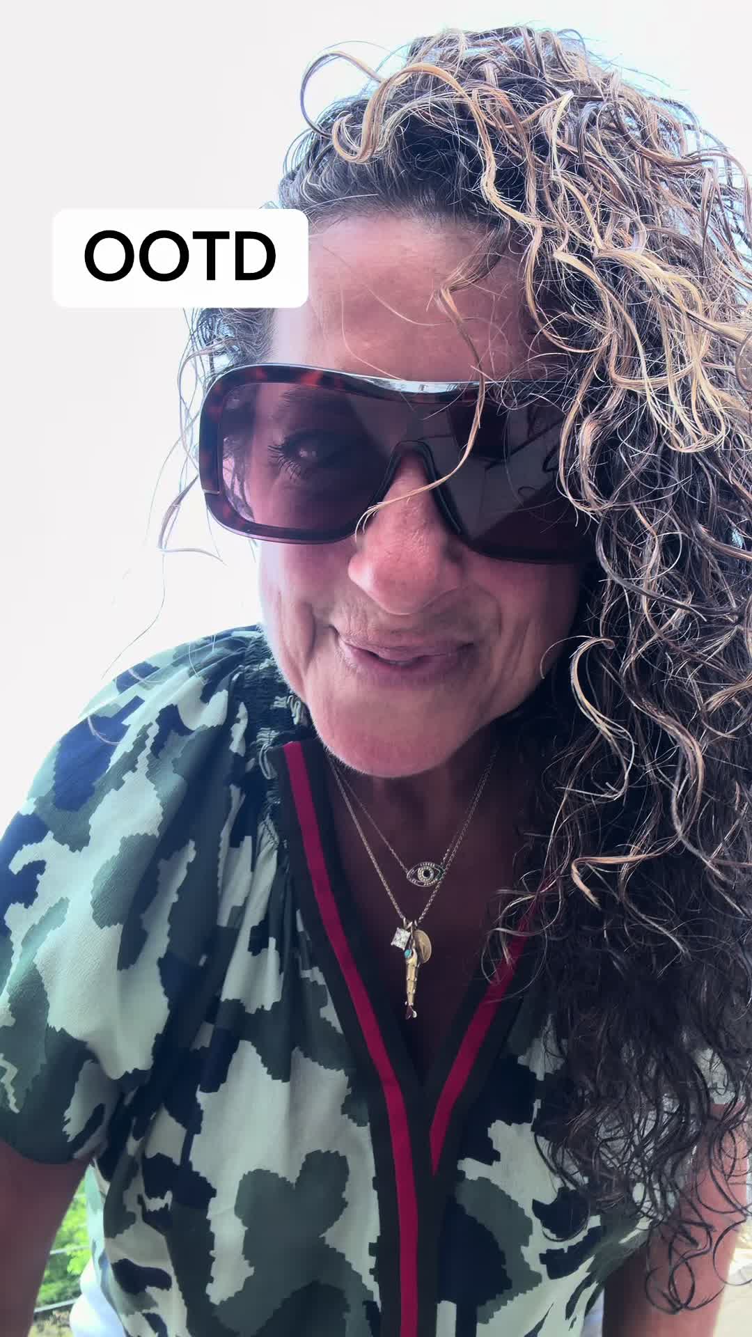 TikTok post by @nattysfaves for DEZI. Caption reads: OOTD! #gucci #dezieyewear #ootd @DEZI EYEWEAR.