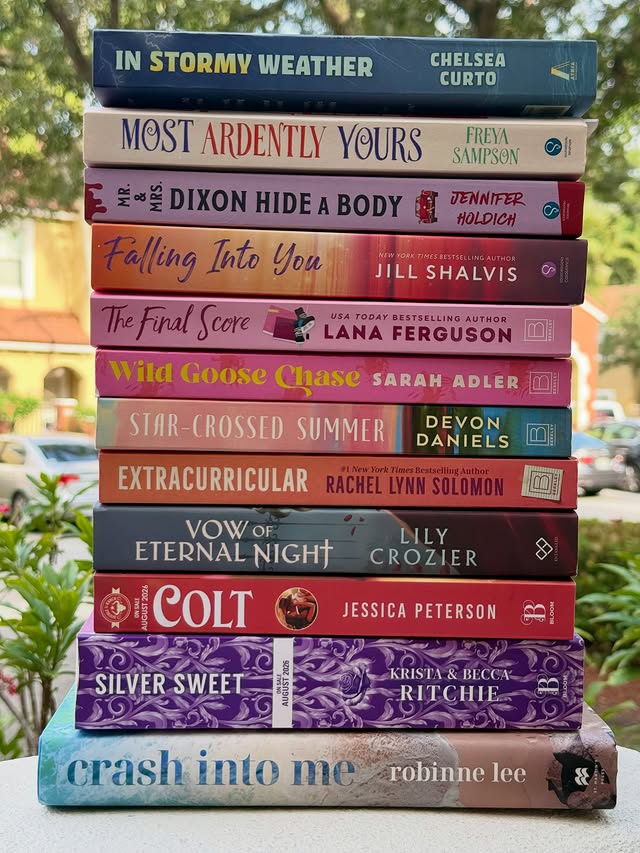 Instagram post by @bernluvsbooks for Berkley Romance. Caption reads: [...] Jessica Peterson (8/18) Thank you....