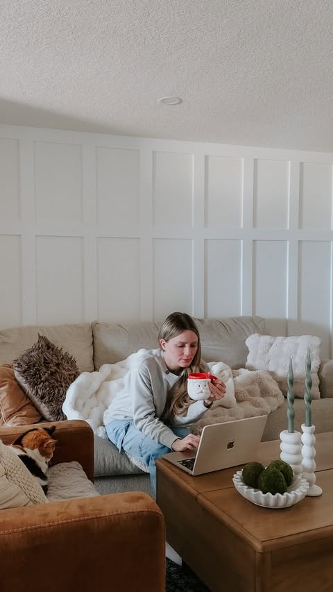 Instagram post by @todaysmodernbebe for Best Buy. Caption reads: The holidays may be officially over… but my....